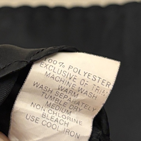 Vintage Black Satin Camisole Top with Pleated Neckline Detail Plus Size 1X - Picture 9 of 9